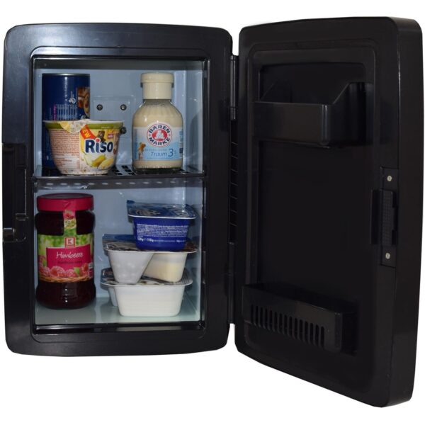 12 Liter Mini Kühlschrank mit Kühl- und Heizfunktion 12V + 220V
