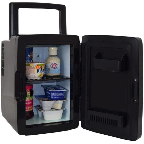 12 Liter Mini Kühlschrank mit Kühl- und Heizfunktion 12V + 220V