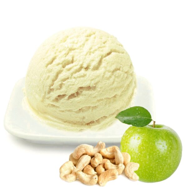 Cashew Apfel Low Carb Eis Vegan | Eispulver