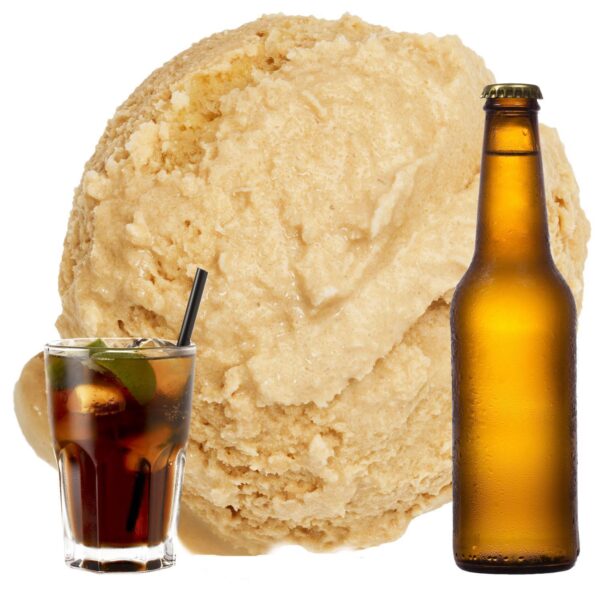 Cola Bier Eis | Eispulver | Laktosefrei | Vegan | Keto | Glutenfrei