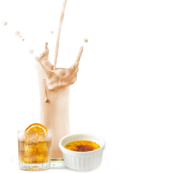 Crème Brûlée Rum Geschmack - Milchshake Pulver