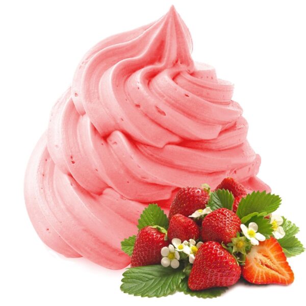 Diät Erdbeer Frozen Joghurt Pulver