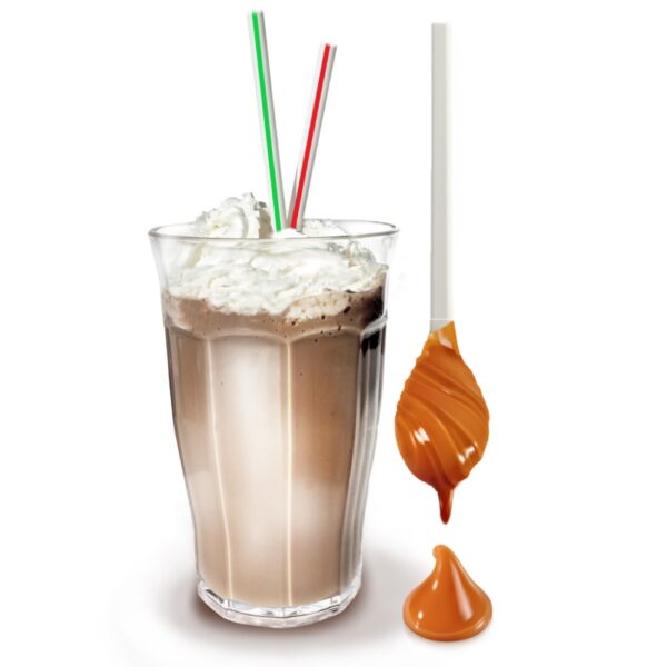 Doppel Karamell Geschmack - Eiskaffee Pulver