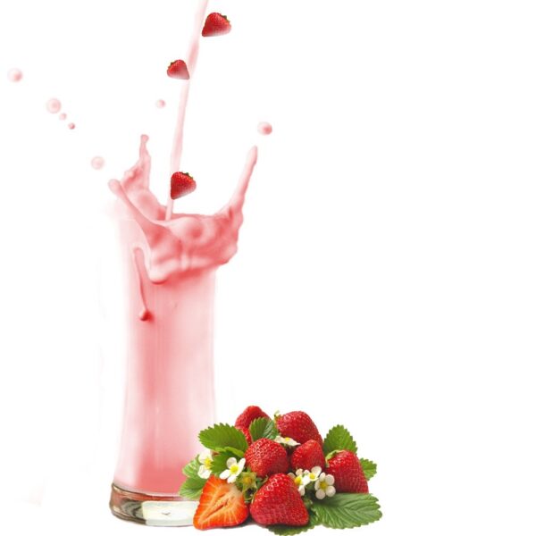 Erdbeeren Geschmack - Milchshake Pulver