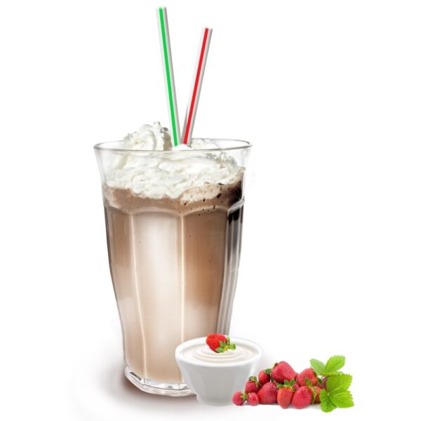 Erdbeerjoghurt Geschmack - Eiskaffee Pulver