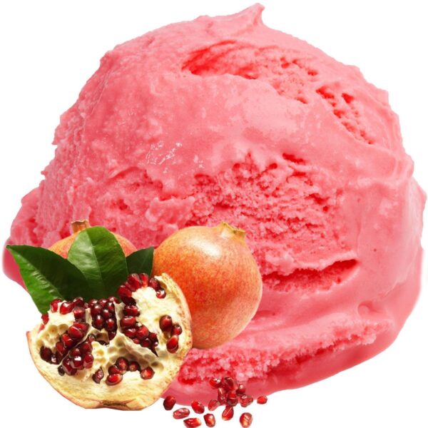 Granatapfel Eis | Eispulver | Laktosefrei | Vegan | Keto | Glutenfrei