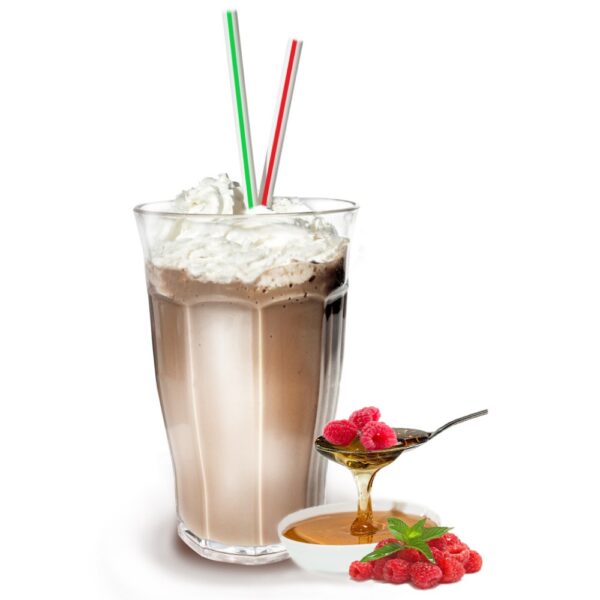 Himbeersirup Geschmack - Eiskaffee Pulver