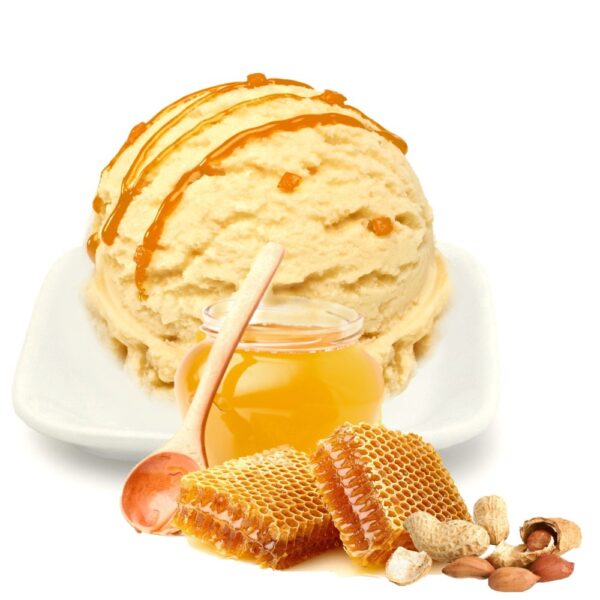 Honig Erdnuss Low Carb Eis Vegan | Eispulver