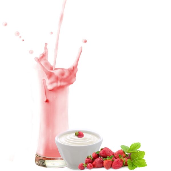 Joghurt Erdbeer Geschmack - Milchshake Pulver