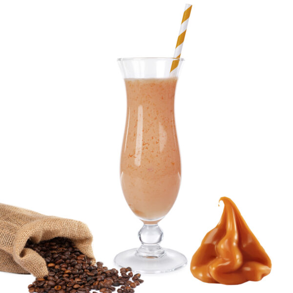 Karamell Kaffee Geschmack - Smoothie Pulver