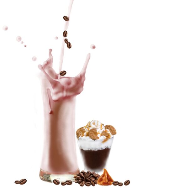 Karamell Kaffee Keks Geschmack - Milchshake Pulver