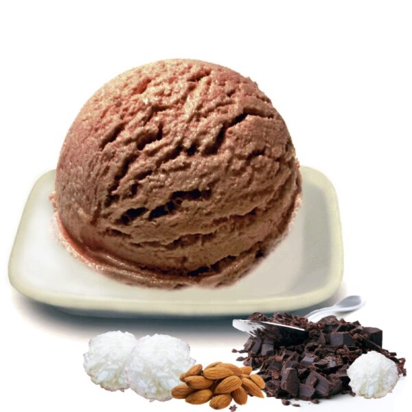 Kokos Mandel Schoko Low Carb Eis Vegan | Eispulver