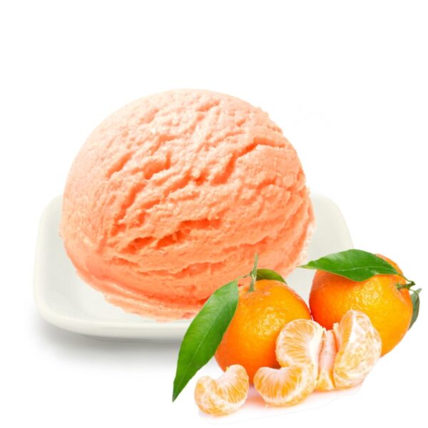 Mandarine Low Carb Eis Vegan | Eispulver