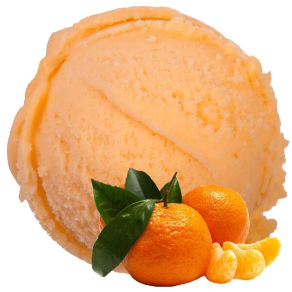 Mandarinen Eis | Eispulver | Laktosefrei | Vegan | Keto | Glutenfrei