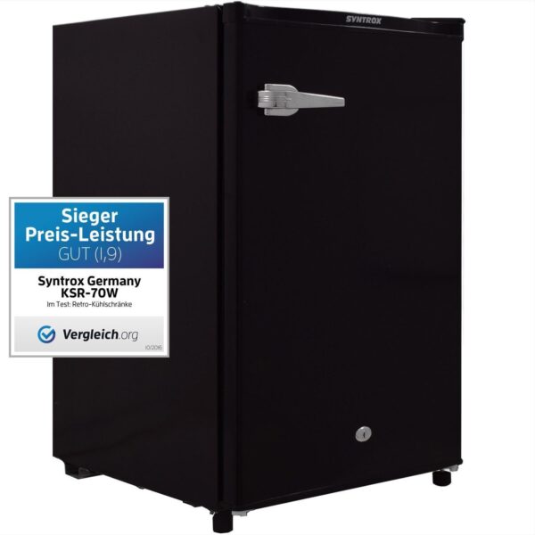 Minikühlschrank Biham 126 Liter Retro & Hotelkühlschrank