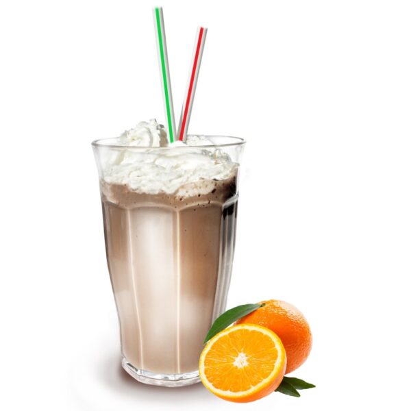 Orangen Geschmack - Eiskaffee Pulver
