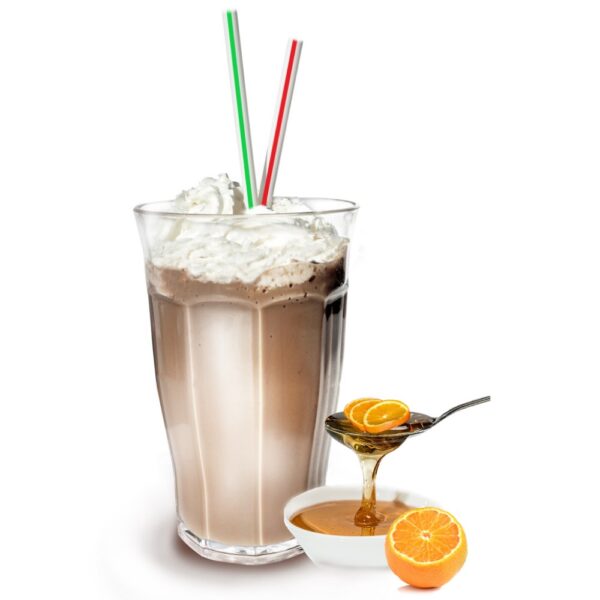 Orangensirup Geschmack - Eiskaffee Pulver
