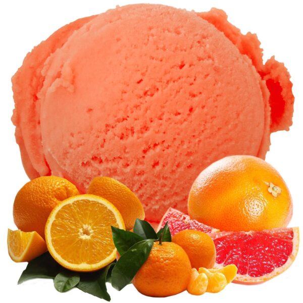 Pampelmusen Orangen Mandarinen Eis | Speiseeispulver