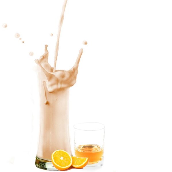 Rum Orangen Geschmack - Milchshake Pulver