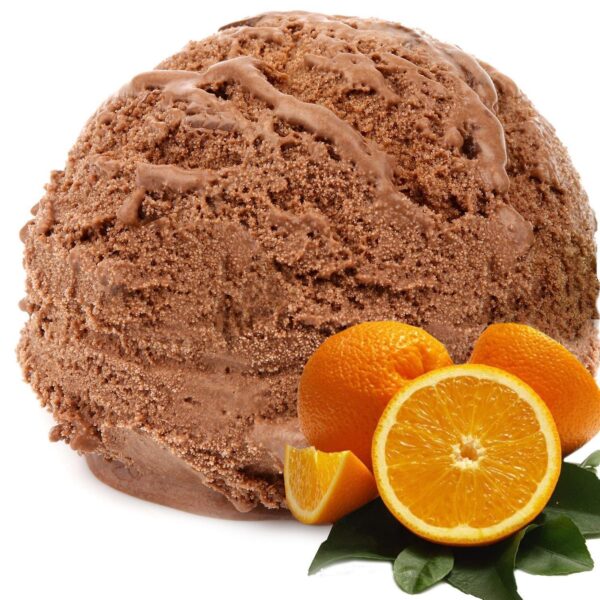 Schoko Orange Eis | Speiseeispulver
