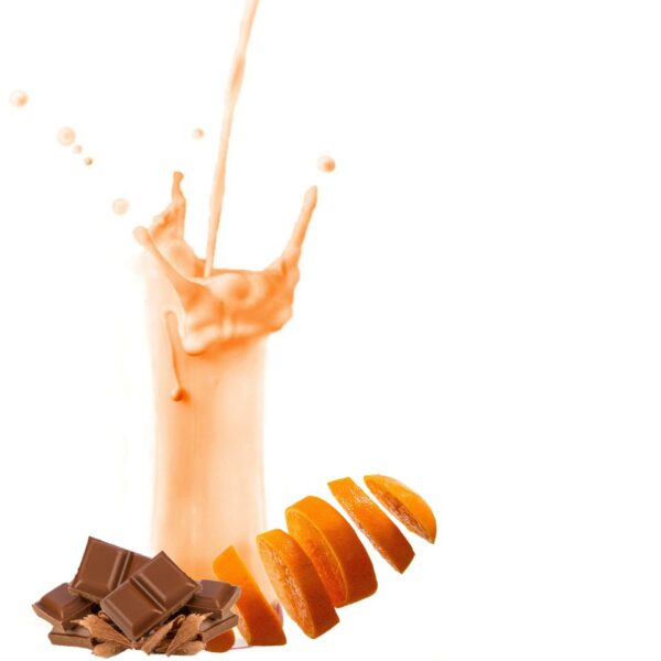 Schokolade Orangen Geschmack - Milchshake Pulver