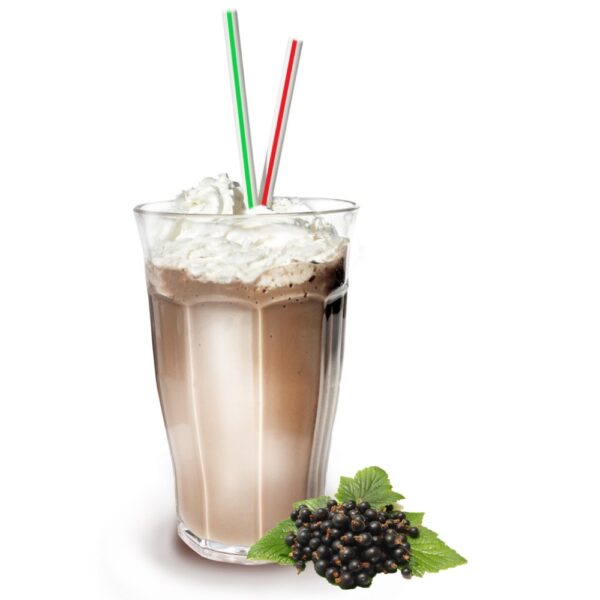 Schwarze Johannisbeeren Geschmack - Eiskaffee Pulver