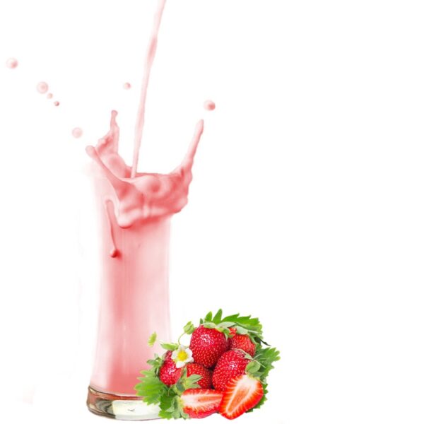 Süße Erdbeeren Geschmack - Milchshake Pulver
