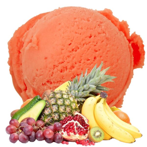 Tropischer Frucht Eis | Speiseeispulver