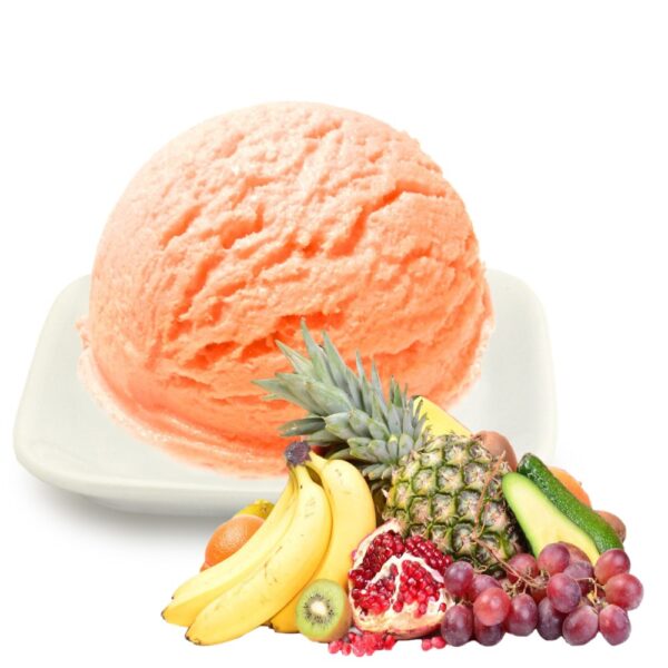 Tropischer Frucht Low Carb Eis Vegan | Eispulver