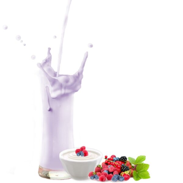 Waldfruchtjoghurt Geschmack - Milchshake Pulver