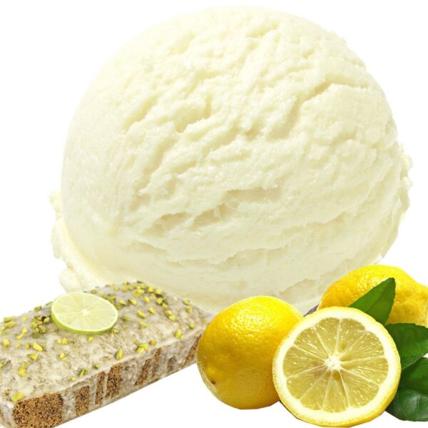 Zitronenkuchen Eis | Eispulver | Laktosefrei | Vegan | Keto | Glutenfrei